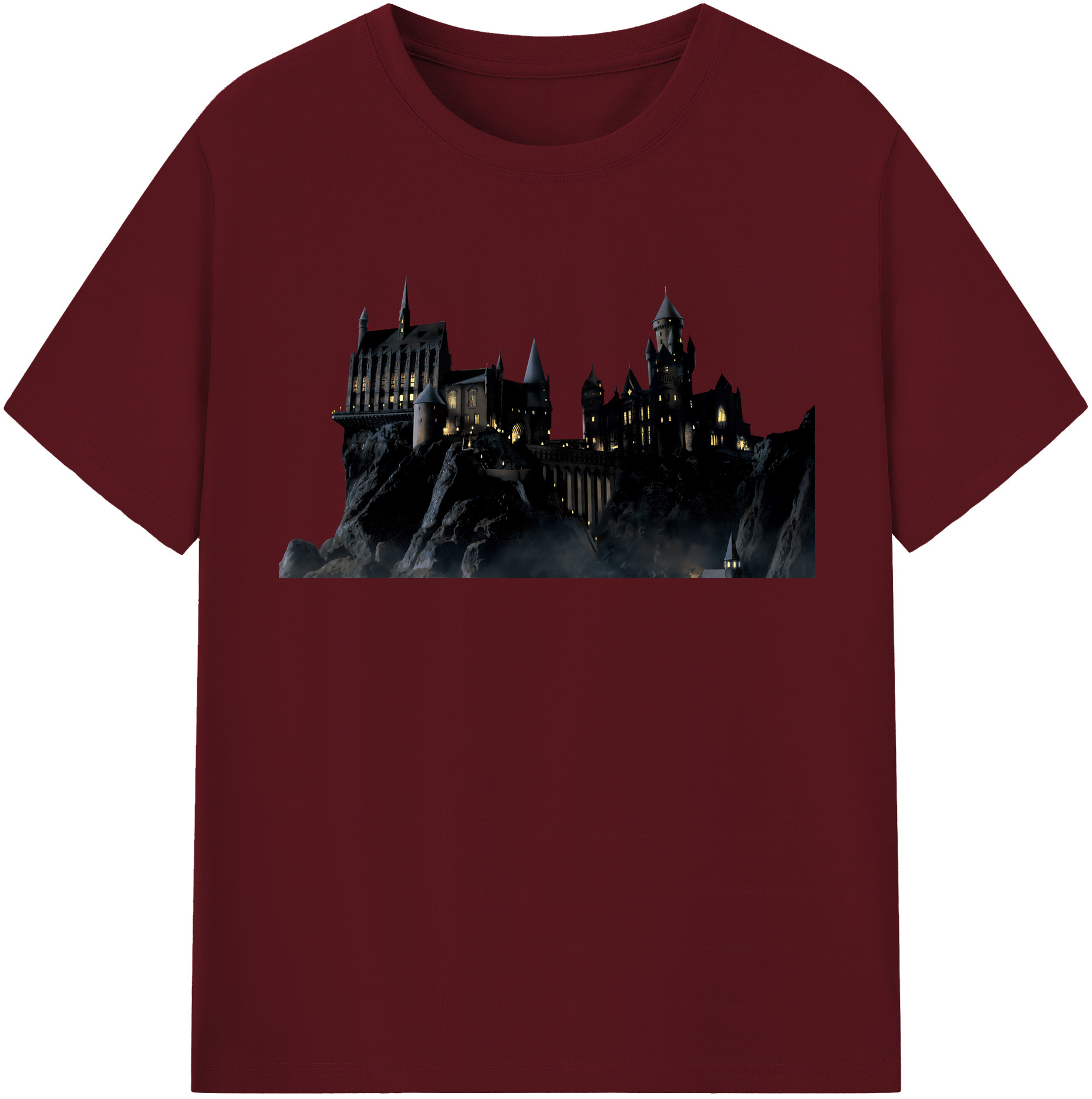 （画像用） Harry Potter ハリー・ポッターシリーズ 綿100％半袖Tシャツ（フロントプリント）
